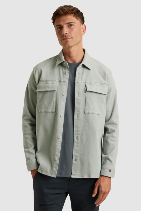 Cast Iron long sleeve shirt twill stretch